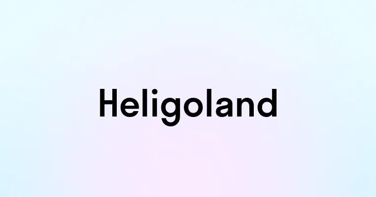 Heligoland