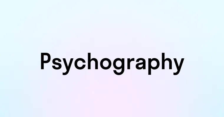 Psychography