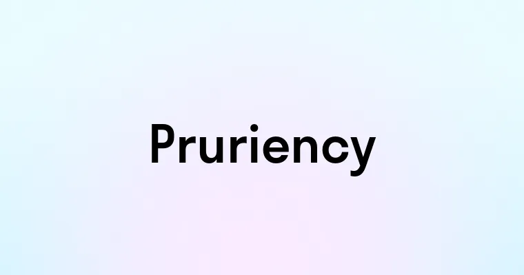 Pruriency