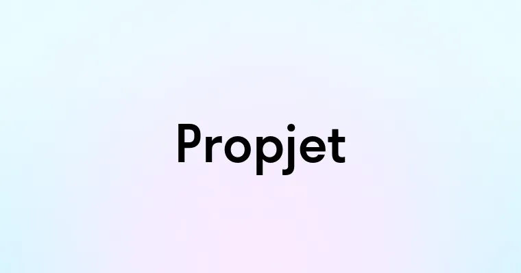 Propjet