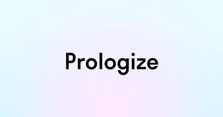 Prologize