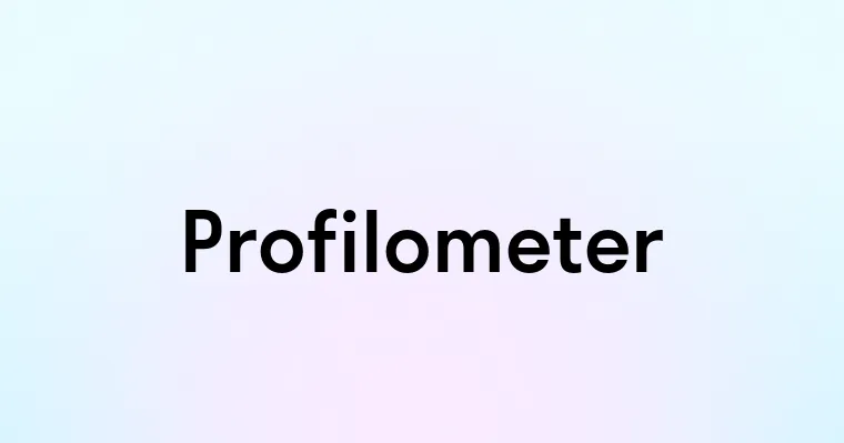 Profilometer