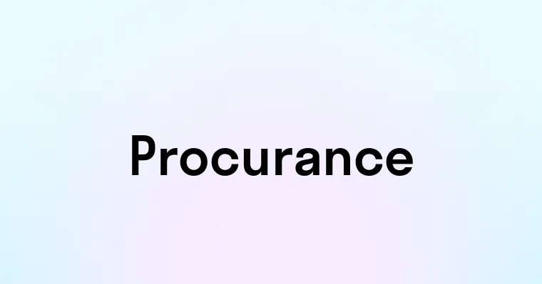 Procurance