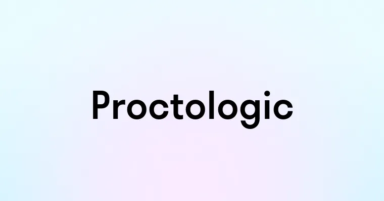 Proctologic