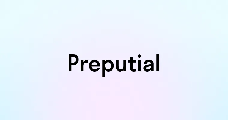 Preputial