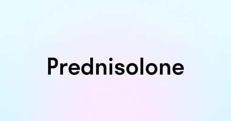 Prednisolone