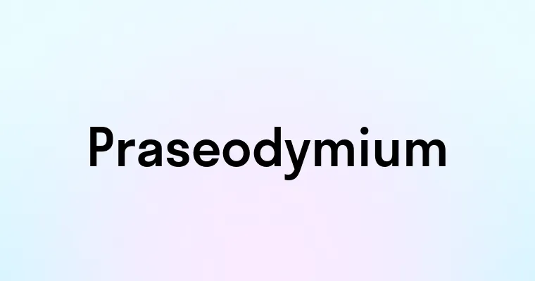 Praseodymium