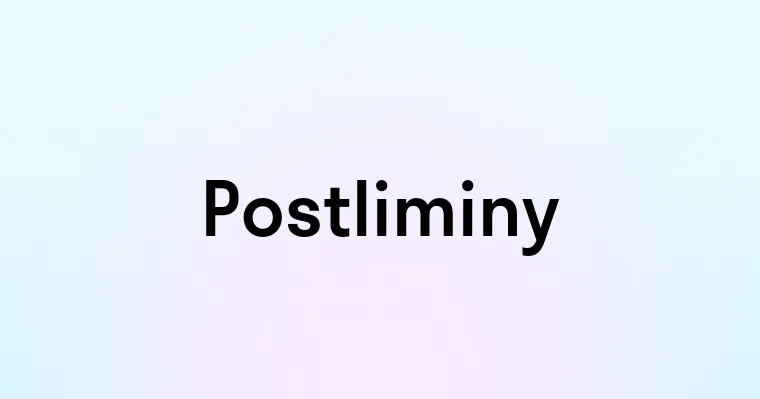 Postliminy