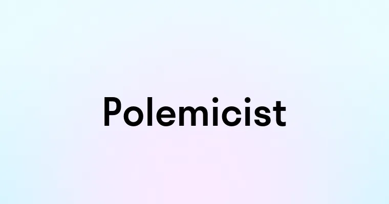 Polemicist