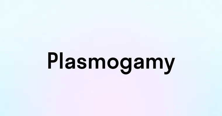 Plasmogamy