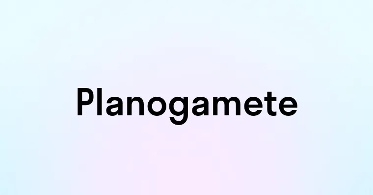 Planogamete