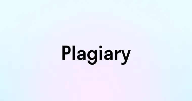 Plagiary