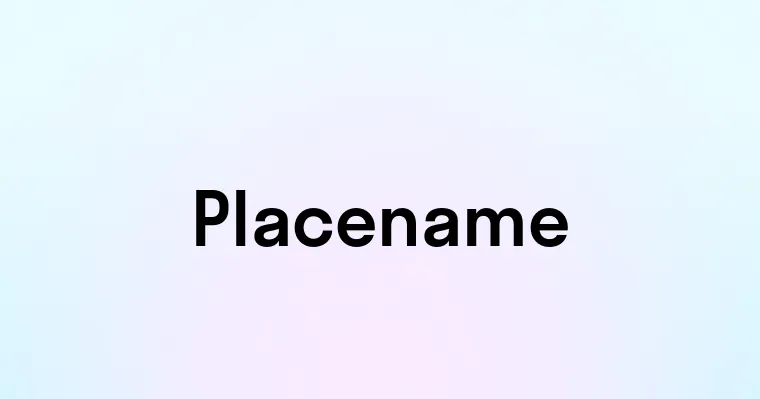 Placename