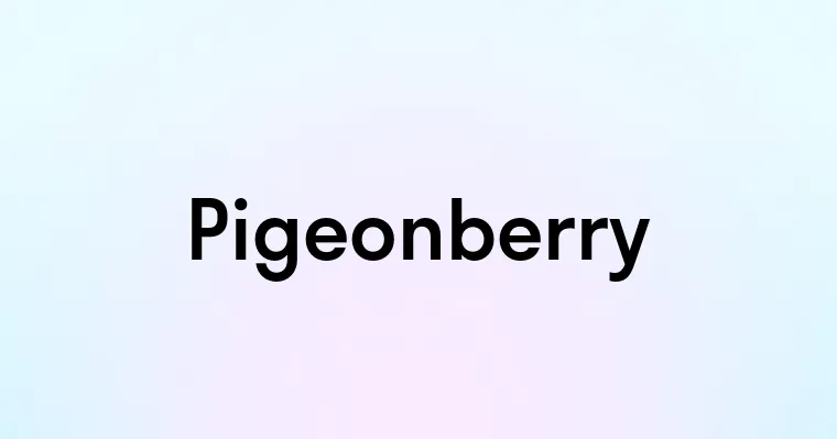 Pigeonberry