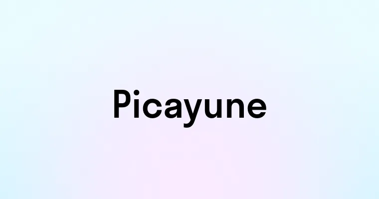 Picayune