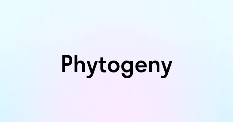 Phytogeny