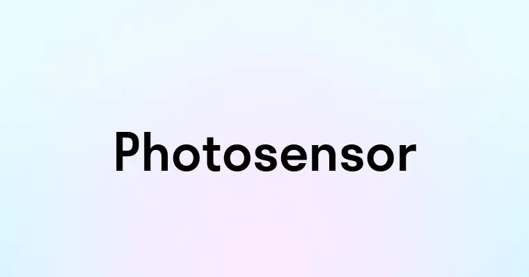 Photosensor