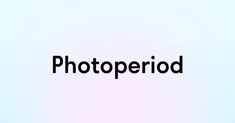 Photoperiod