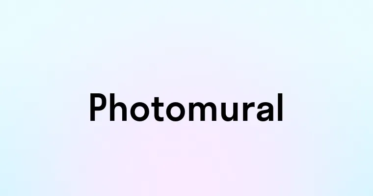 Photomural