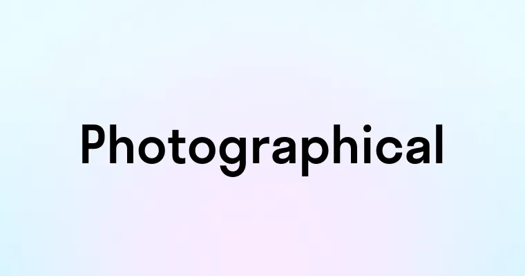 Photographical