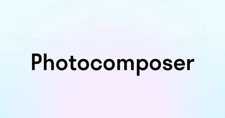 Photocomposer