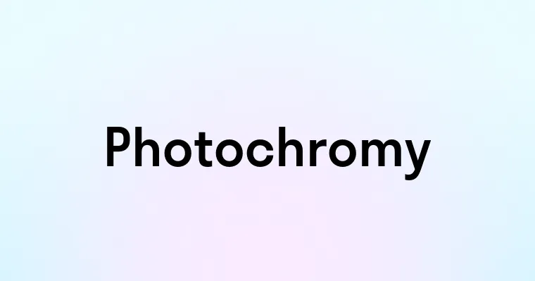 Photochromy