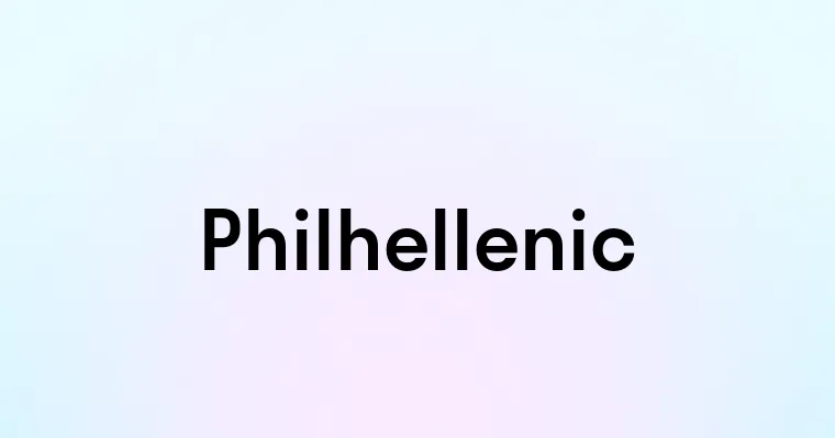 Philhellenic