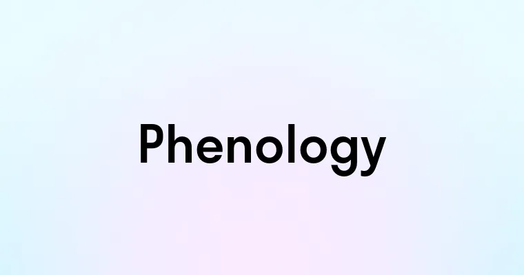 Phenology