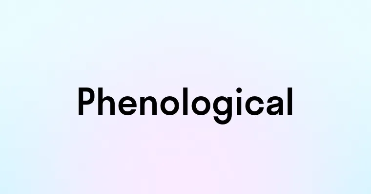 Phenological