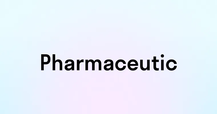 Pharmaceutic