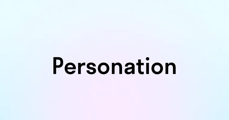 Personation