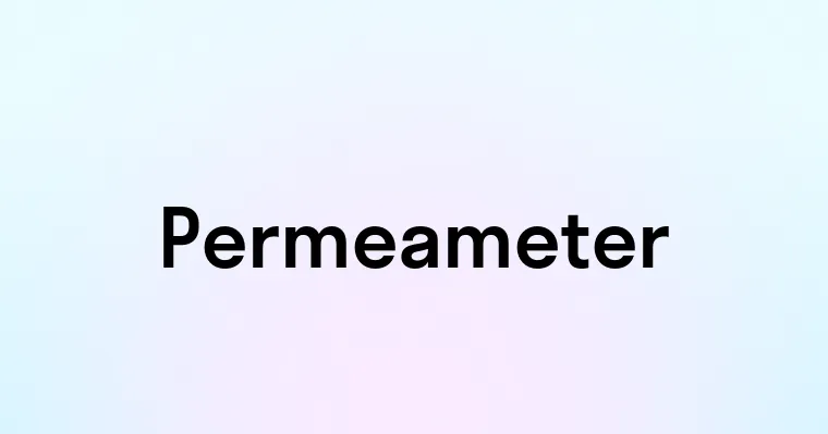 Permeameter — перевод, транскрипция, произношение и примеры