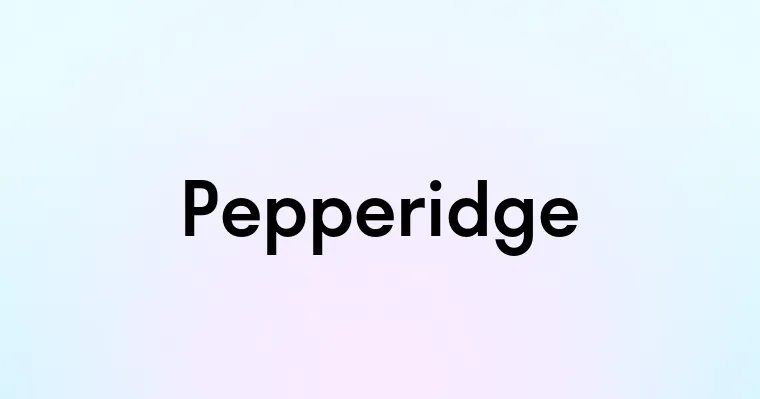 Pepperidge