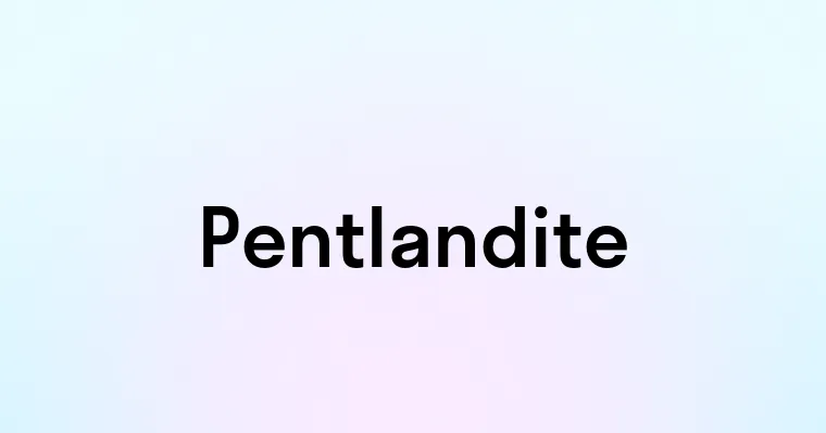 Pentlandite