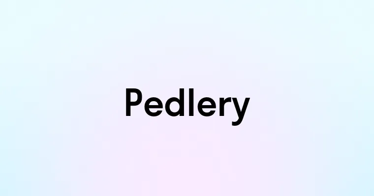 Pedlery