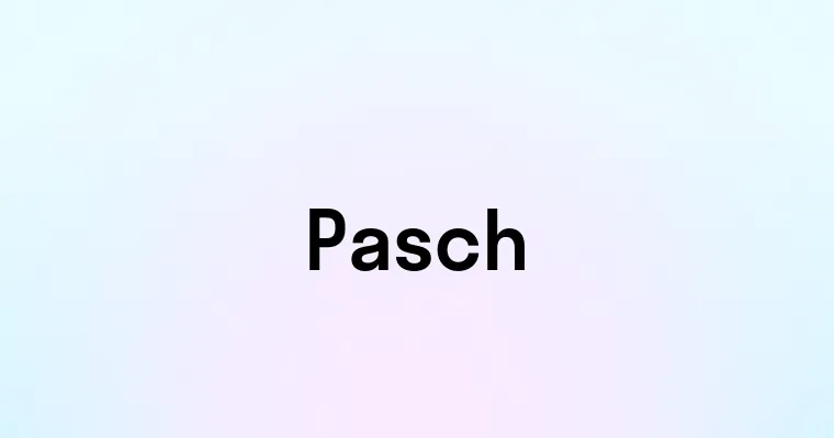 Pasch