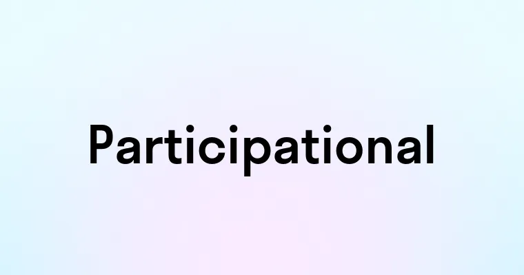 Participational