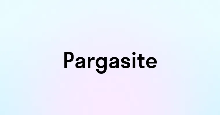 Pargasite