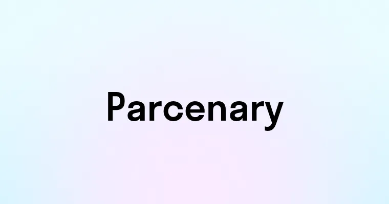 Parcenary