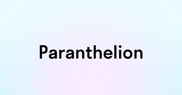 Paranthelion