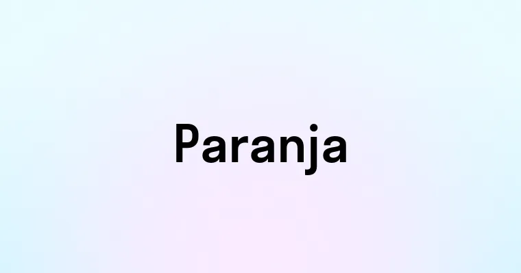 Paranja