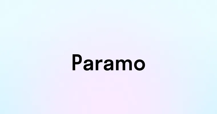 Paramo