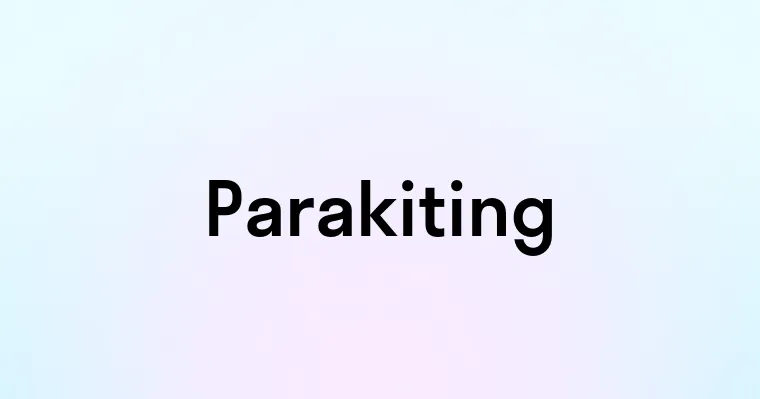 Parakiting