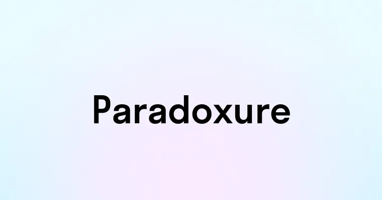 Paradoxure