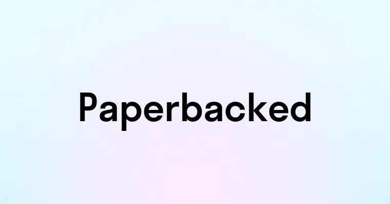 Paperbacked