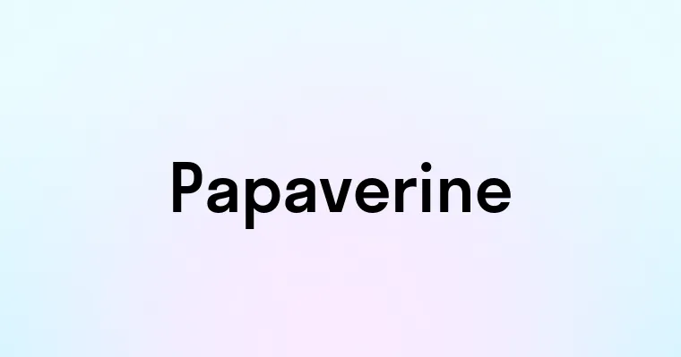 Papaverine