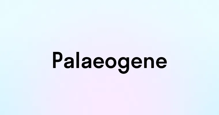 Palaeogene