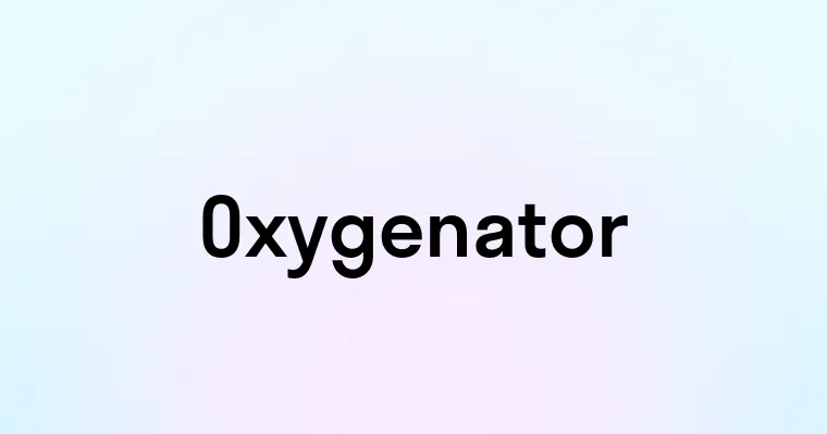 Oxygenator