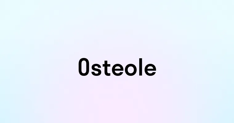 Osteole