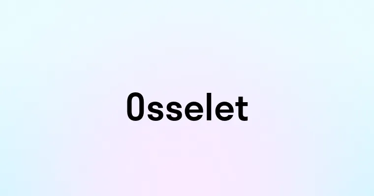 Osselet